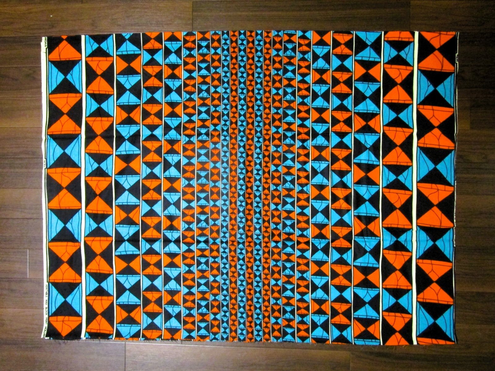 画像: アフリカンプリント生地 パーニュ