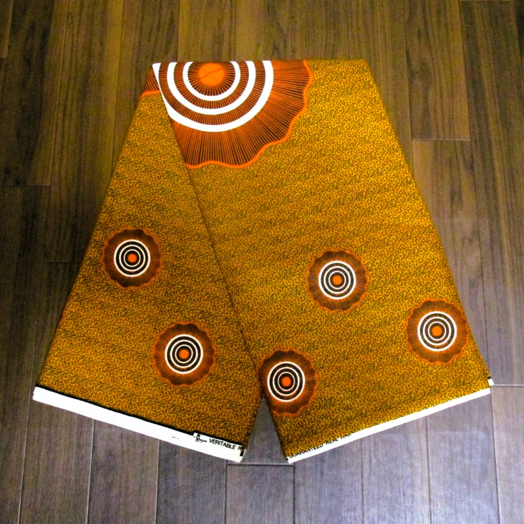 画像2: アフリカンプリント生地 パーニュ