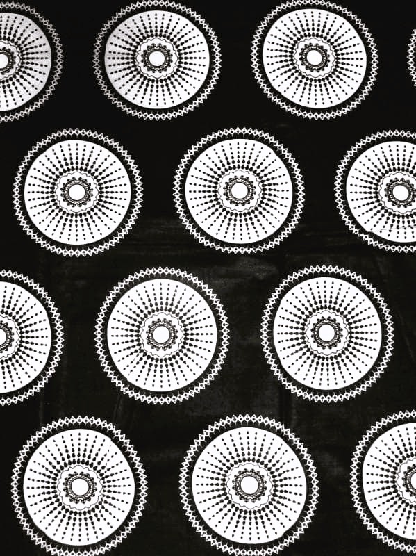 画像: アフリカンプリント生地 パーニュ