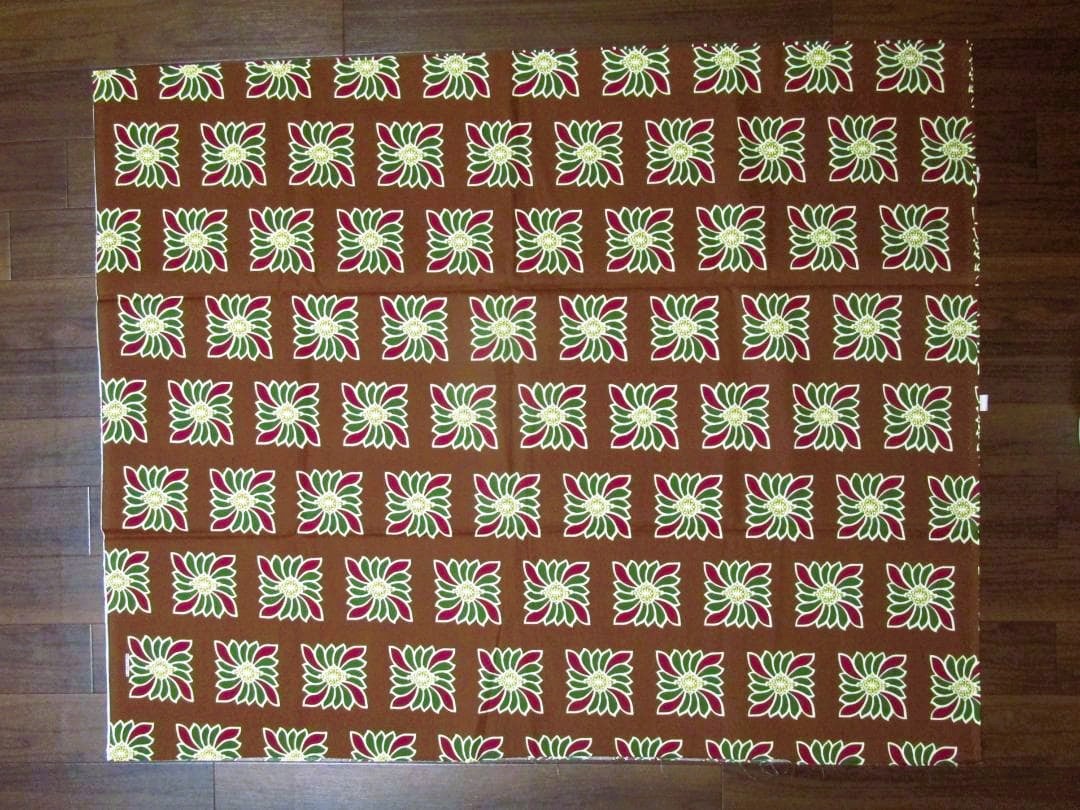 画像: アフリカンプリント生地 パーニュ