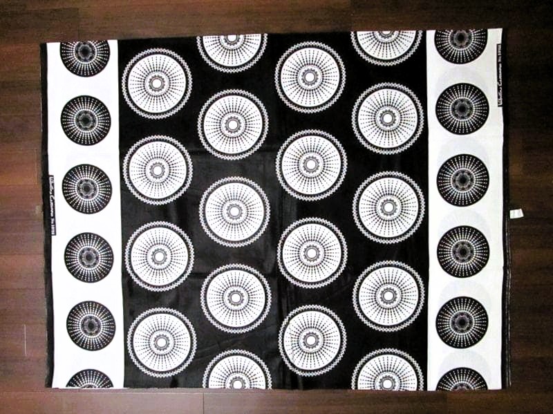 画像: アフリカンプリント生地 パーニュ