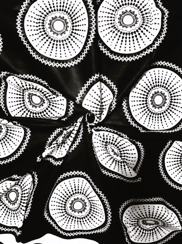 画像: アフリカンプリント生地 パーニュ