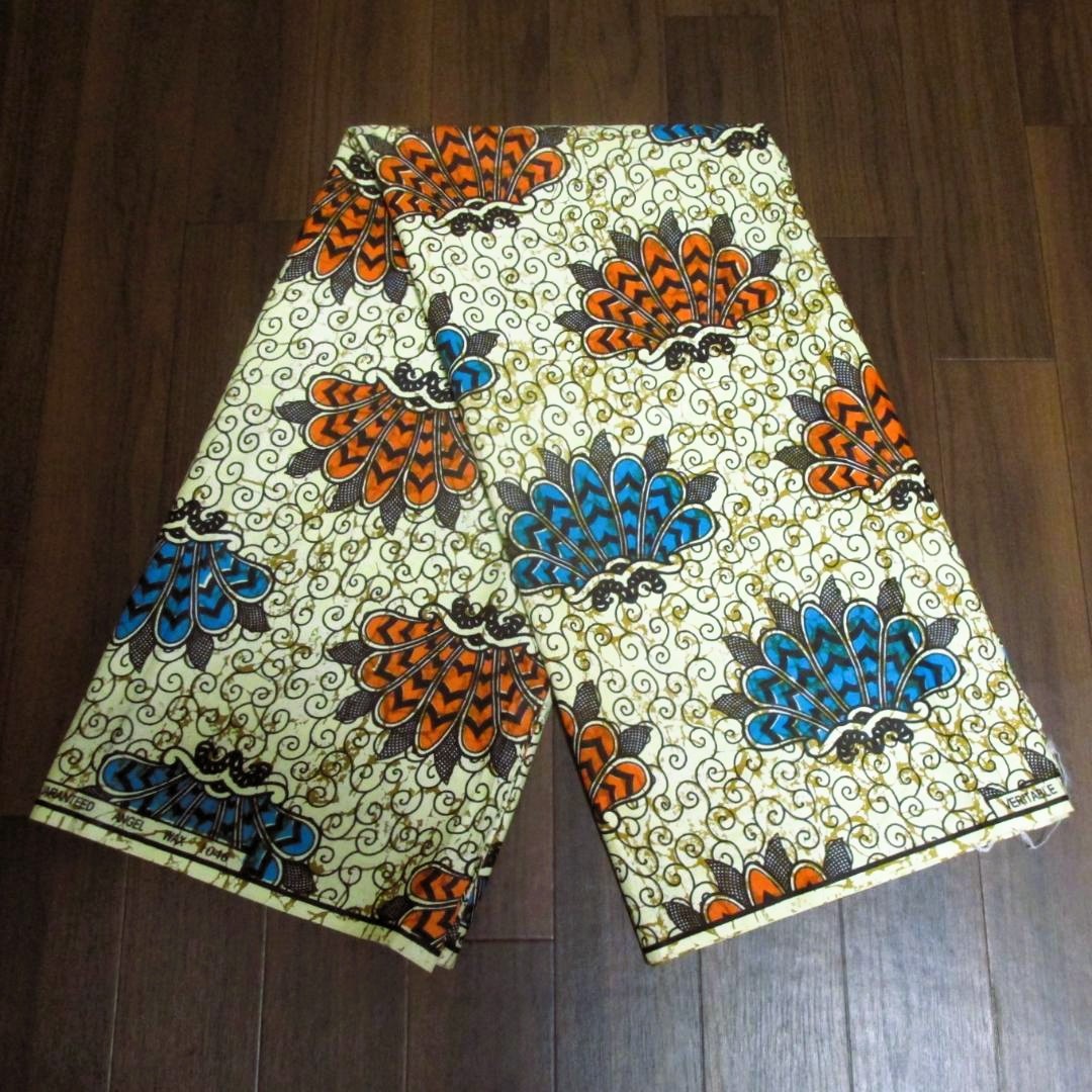 画像2: アフリカンプリント生地 パーニュ