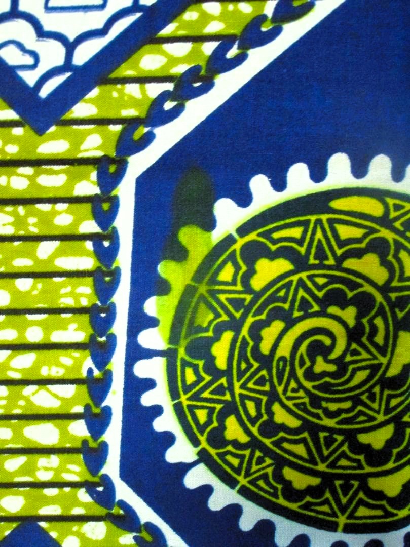 画像4: アフリカンプリント生地 パーニュ