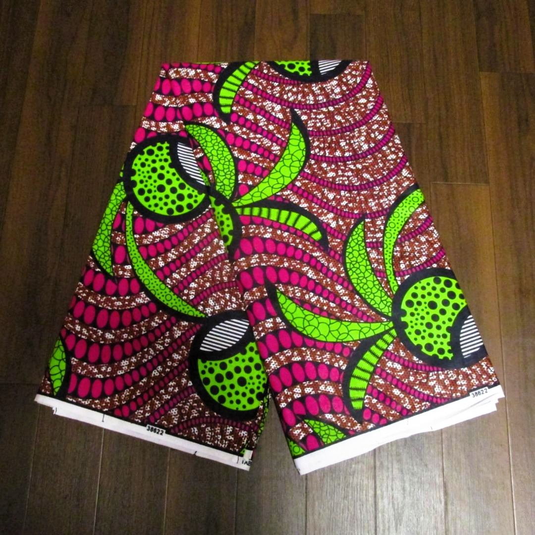 画像2: アフリカンプリント生地 パーニュ