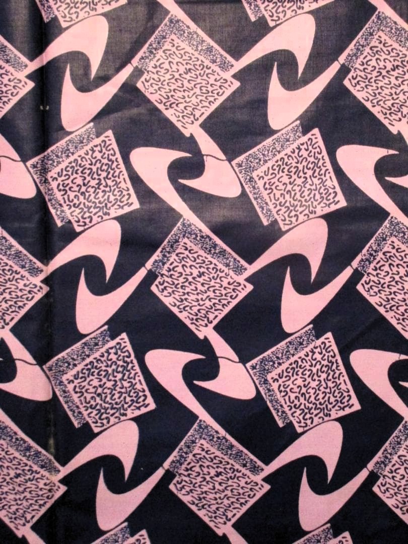 画像: アフリカンプリント生地 パーニュ