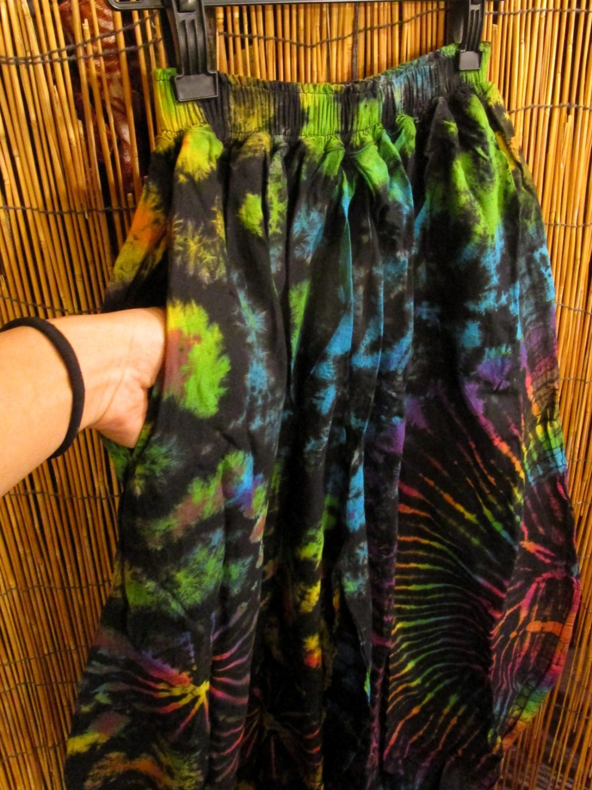 画像3: タイダイ染め＊コットン素材＊ゆったりシルエット＊ビッグアラジンパンツ＊バルーンパンツ