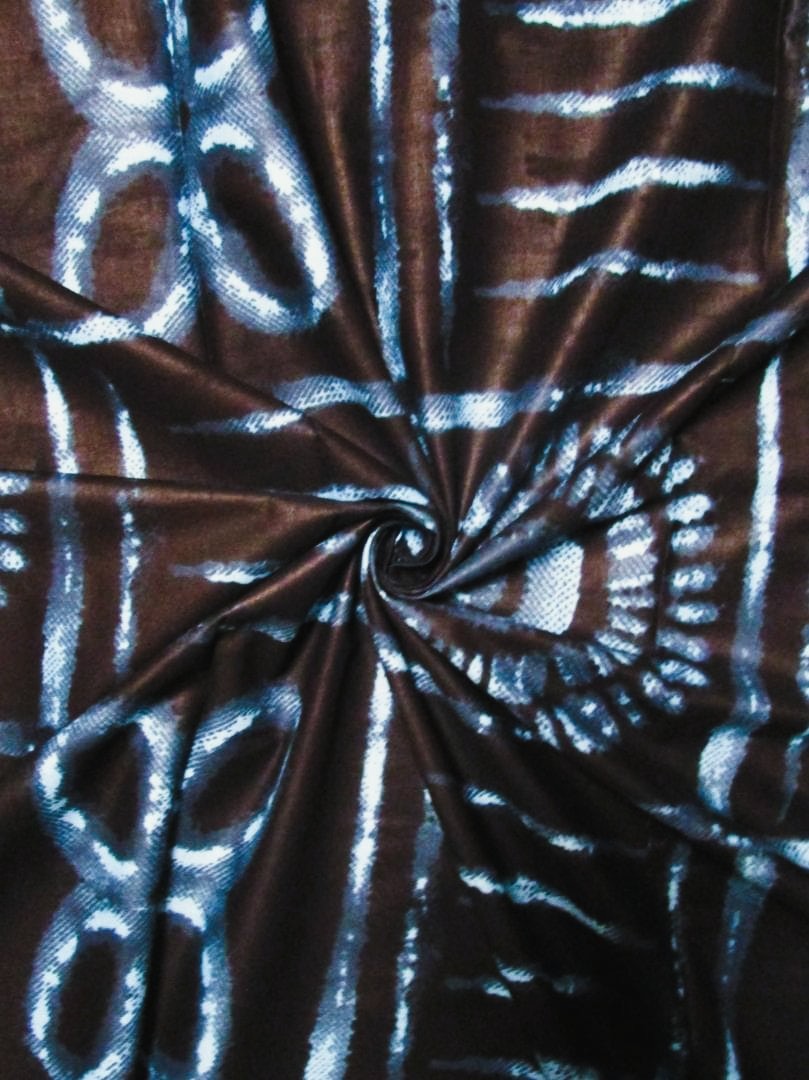 画像: アフリカンプリント生地 パーニュ