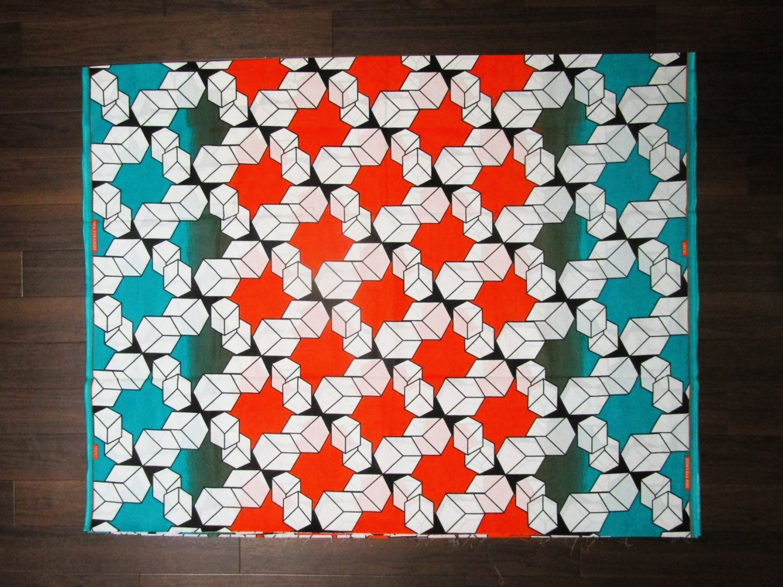 画像: アフリカンプリント生地 パーニュ