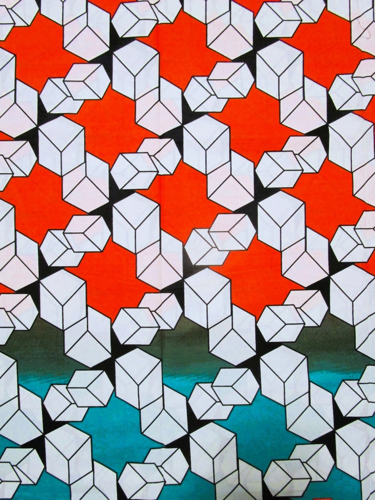 画像: アフリカンプリント生地 パーニュ