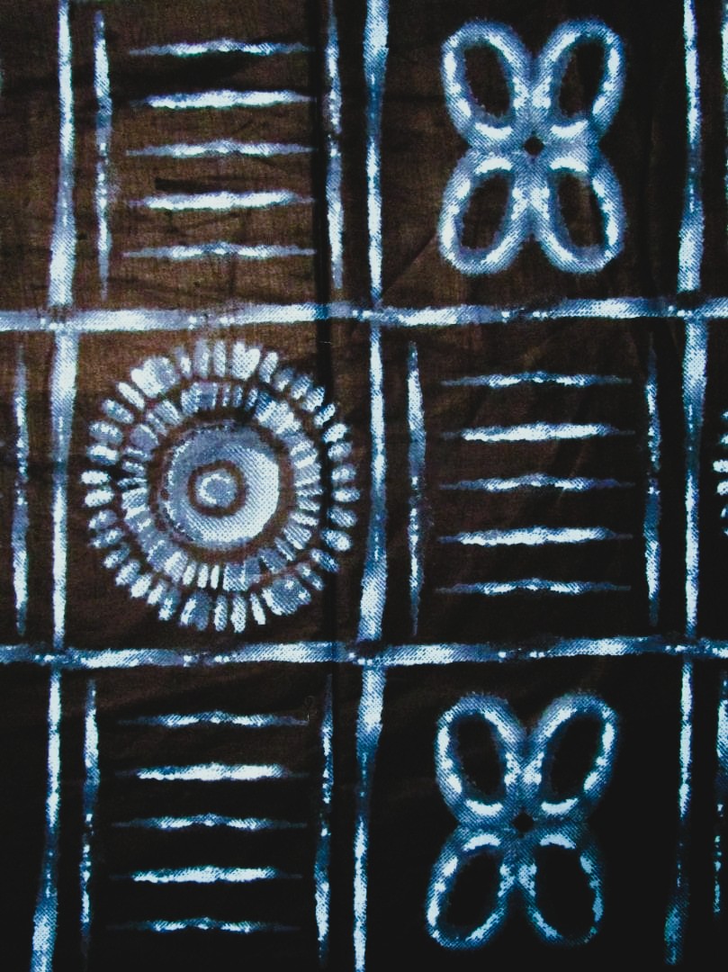 画像: アフリカンプリント生地 パーニュ