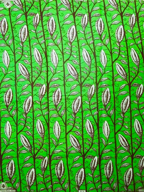 画像1: アフリカンプリント生地 パーニュ