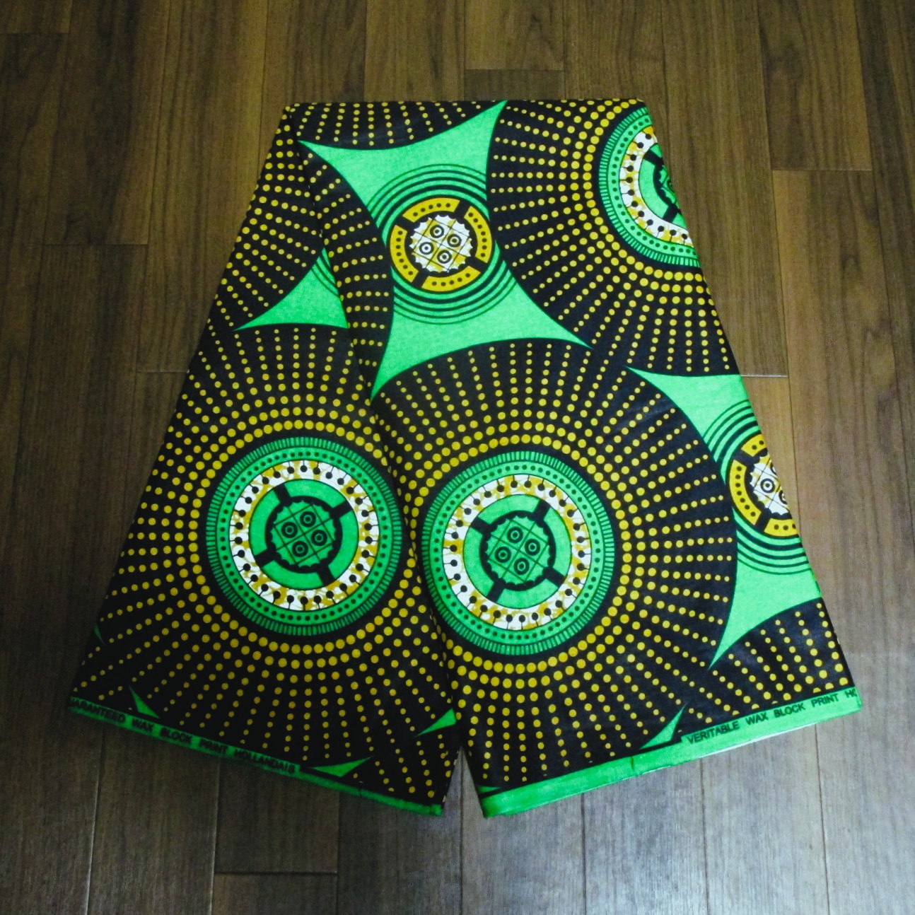 画像2: アフリカンプリント生地 パーニュ