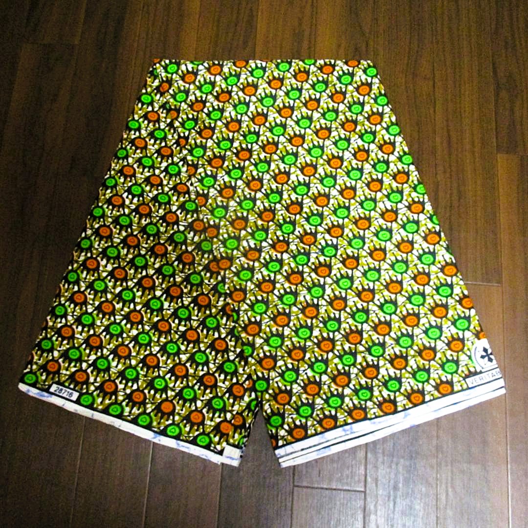 画像2: アフリカンプリント生地 パーニュ