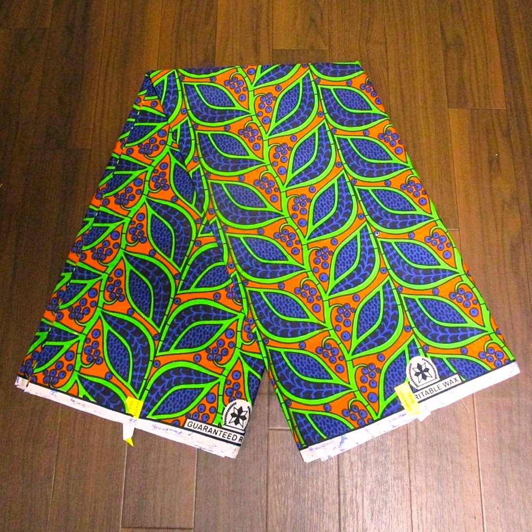 画像2: アフリカンプリント生地 パーニュ