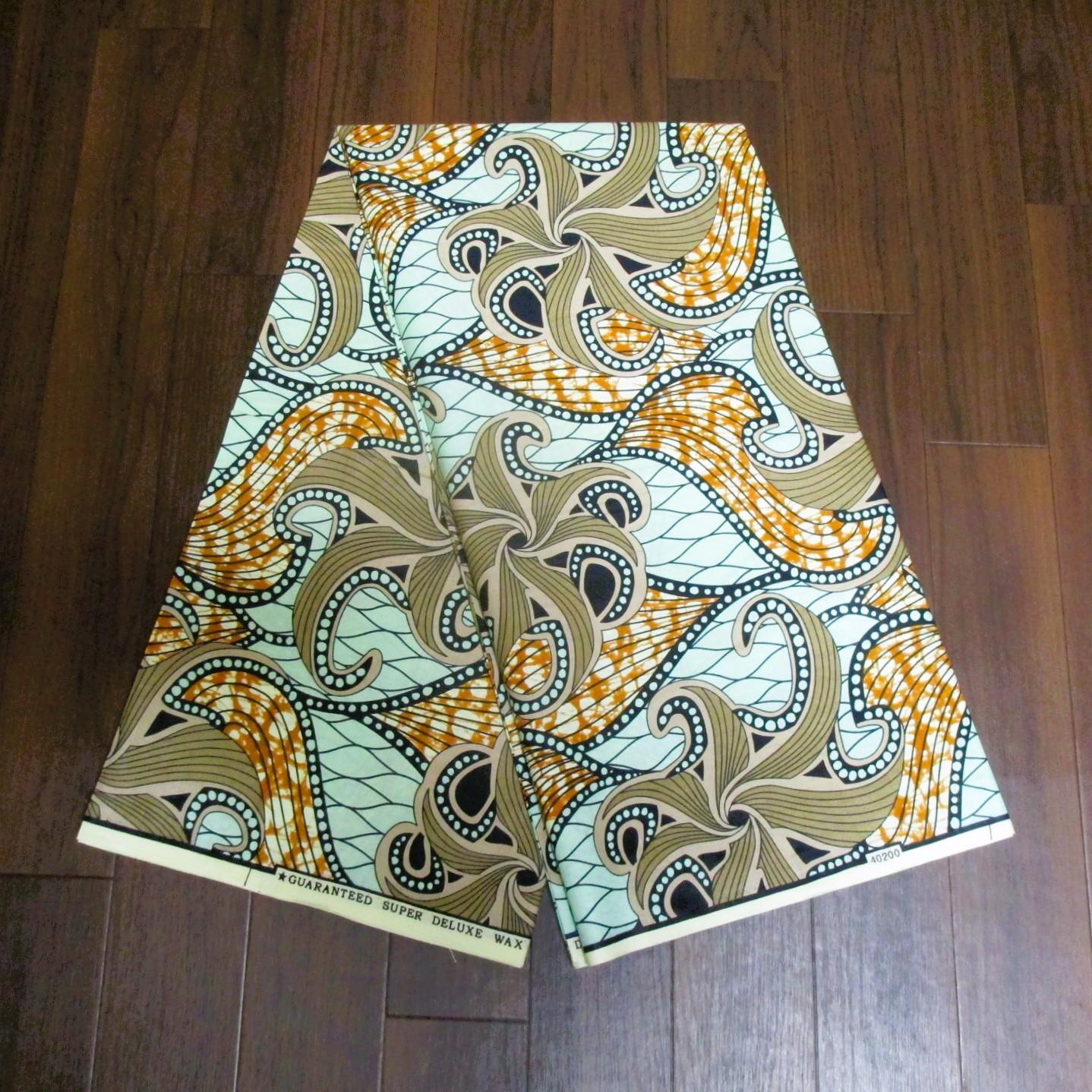 画像2: アフリカンプリント生地 パーニュ