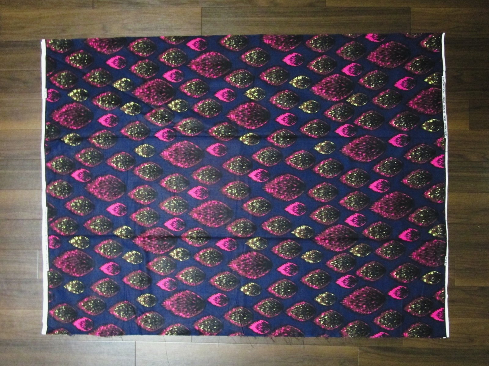 画像: アフリカンプリント生地 パーニュ