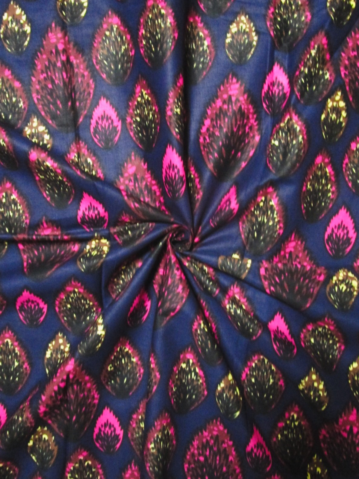 画像: アフリカンプリント生地 パーニュ