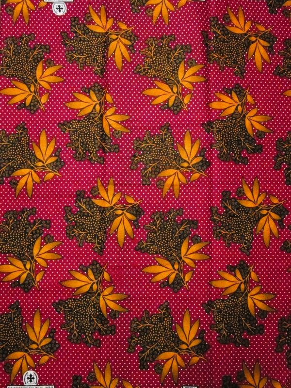 画像1: アフリカンプリント生地 パーニュ