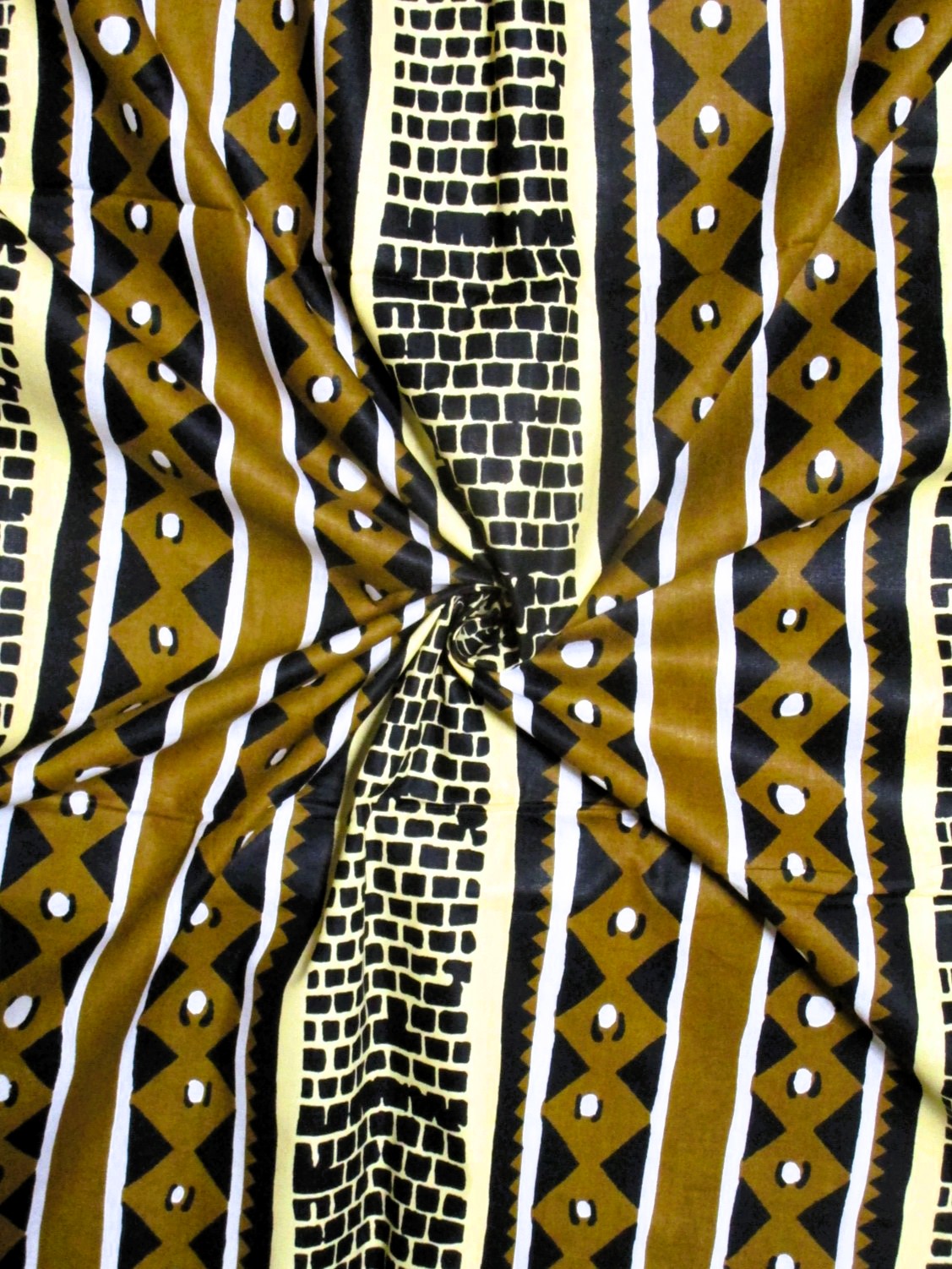 画像: アフリカンプリント生地 パーニュ