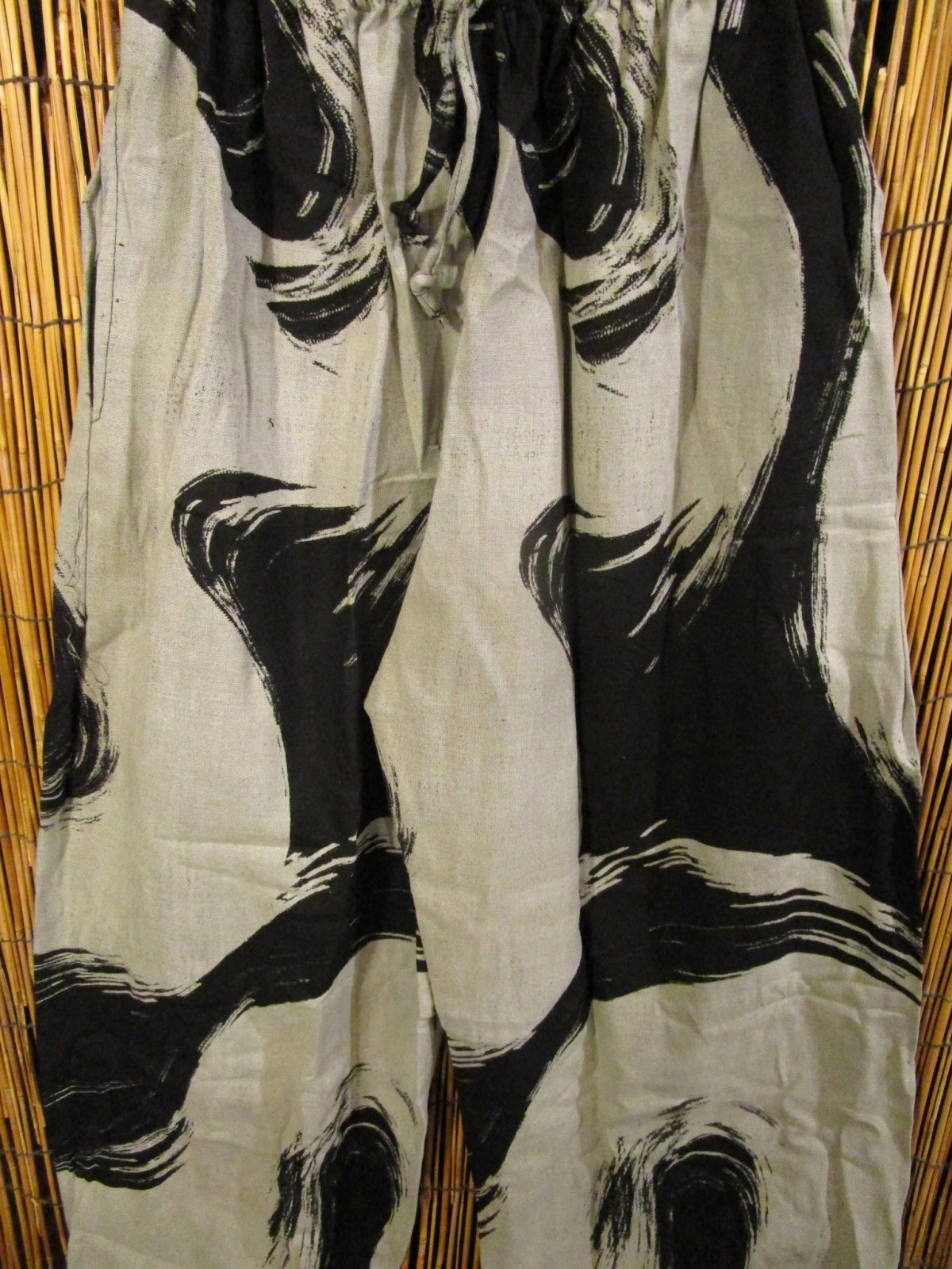 画像2: 和風プリント＊コットン素材＊ふんわりシルエット＊アラジンパンツ 