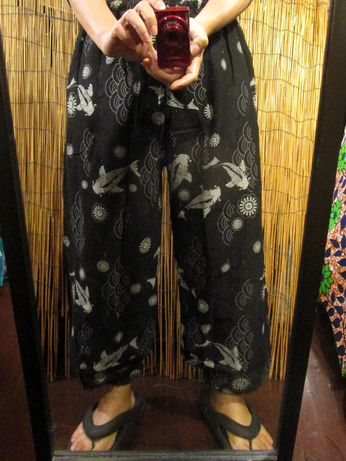 画像: 和風プリント＊コットン素材＊ふんわりシルエット＊アラジンパンツ 