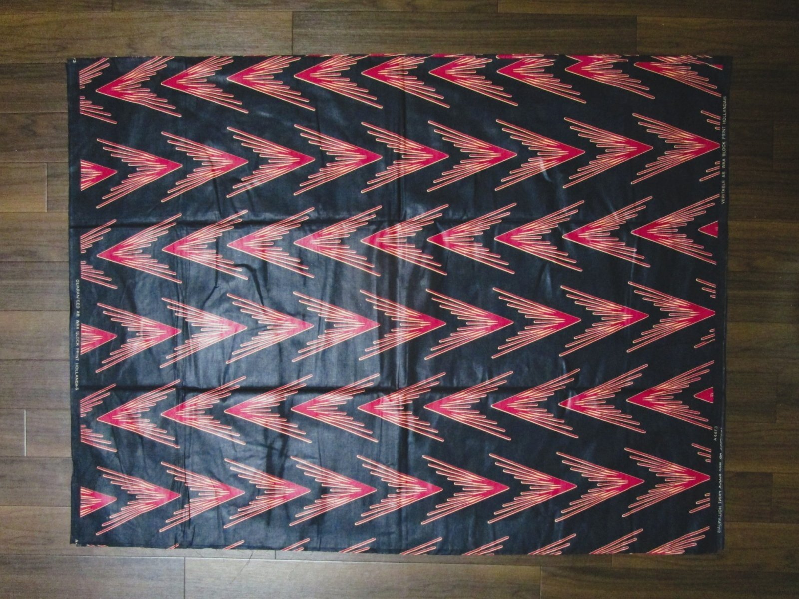 画像: アフリカンプリント生地 パーニュ