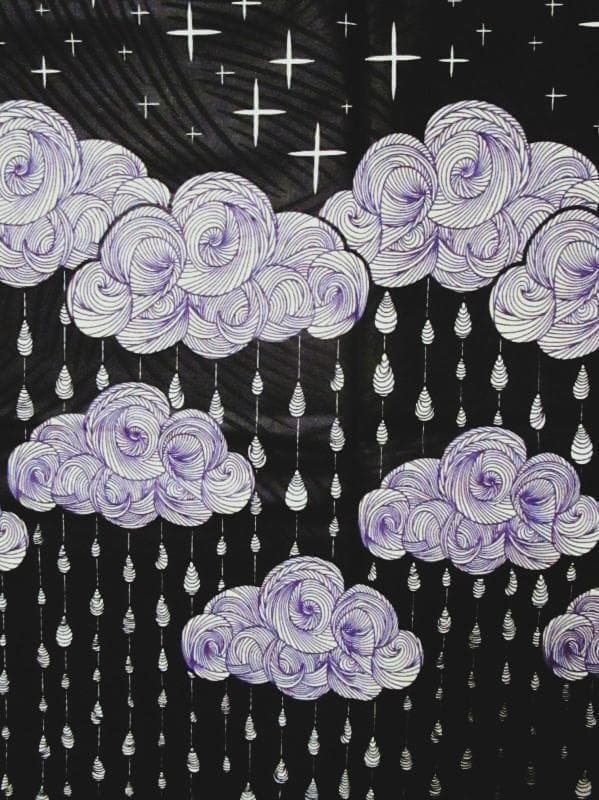 画像: アフリカンプリント生地 パーニュ