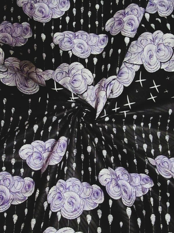 画像: アフリカンプリント生地 パーニュ