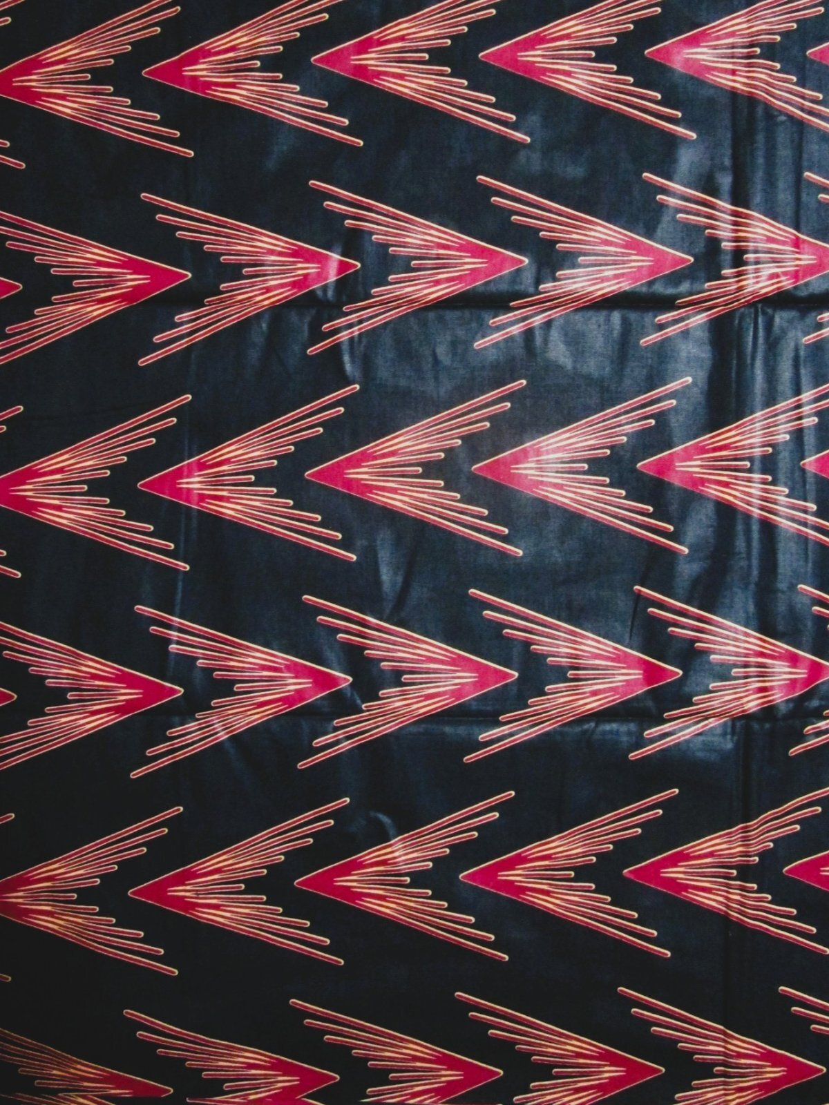 画像1: アフリカンプリント生地 パーニュ