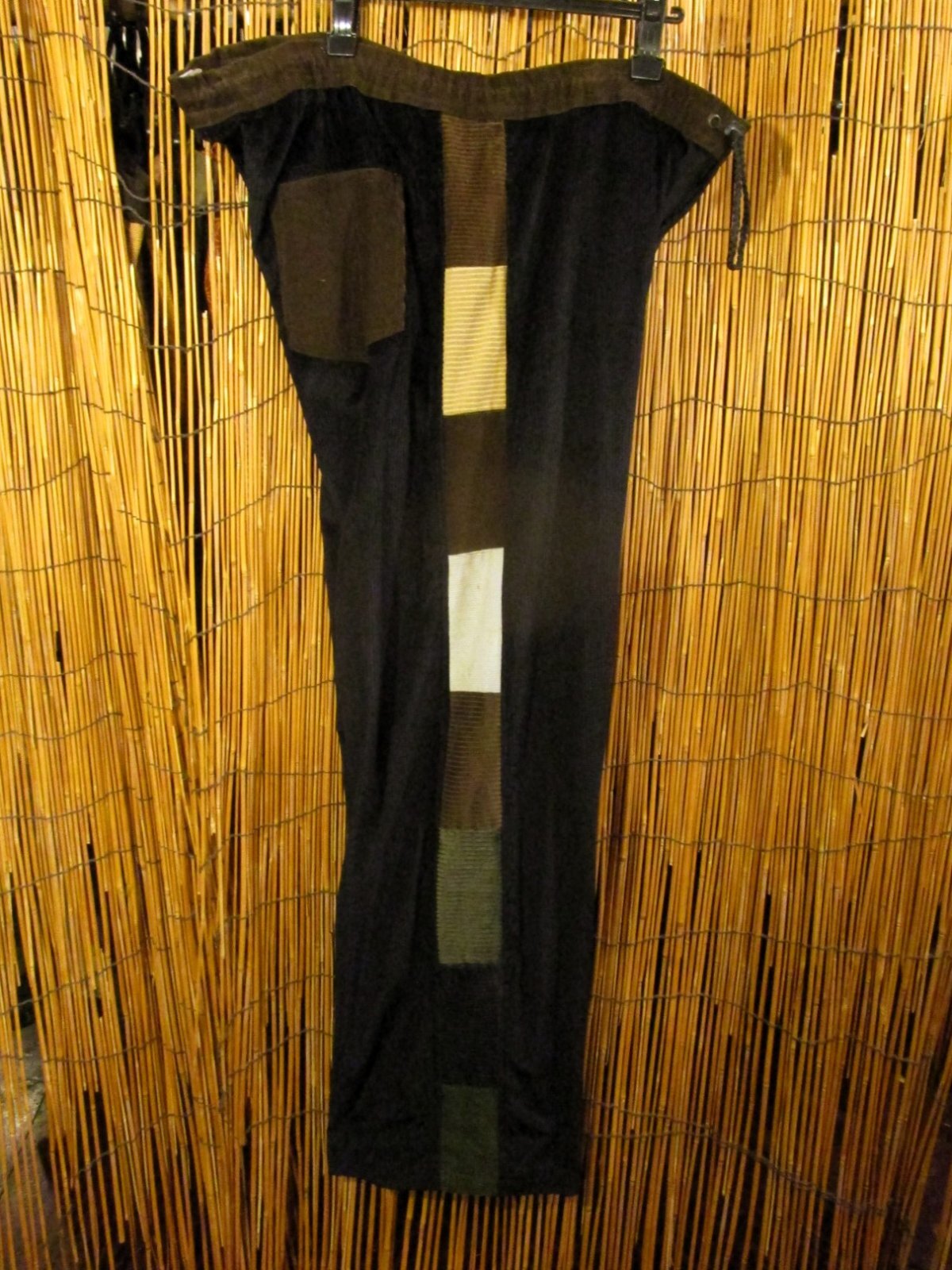 画像7: パッチワーク＊コーデュロイ素材＊ゆったり＊ロングパンツ