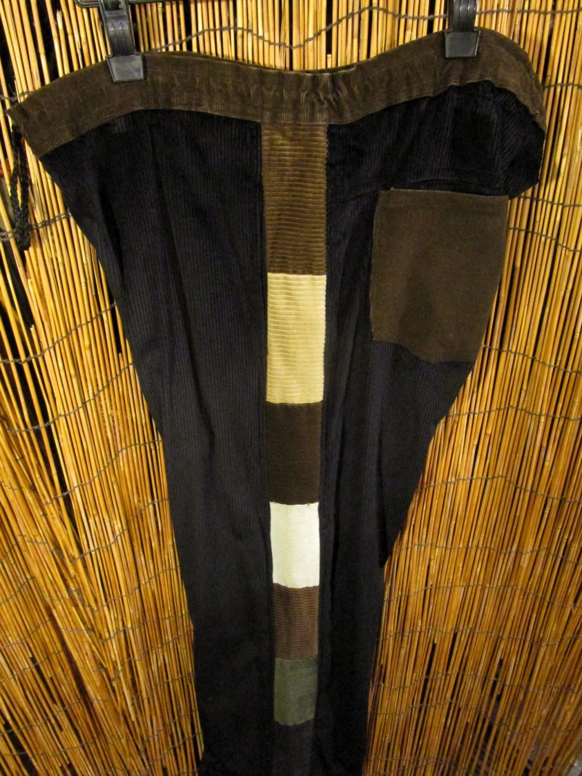 画像6: パッチワーク＊コーデュロイ素材＊ゆったり＊ロングパンツ