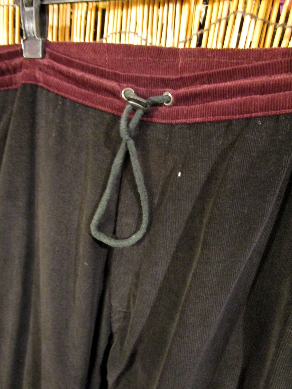 画像2: パッチワーク＊コーデュロイ素材＊ゆったり＊ロングパンツ