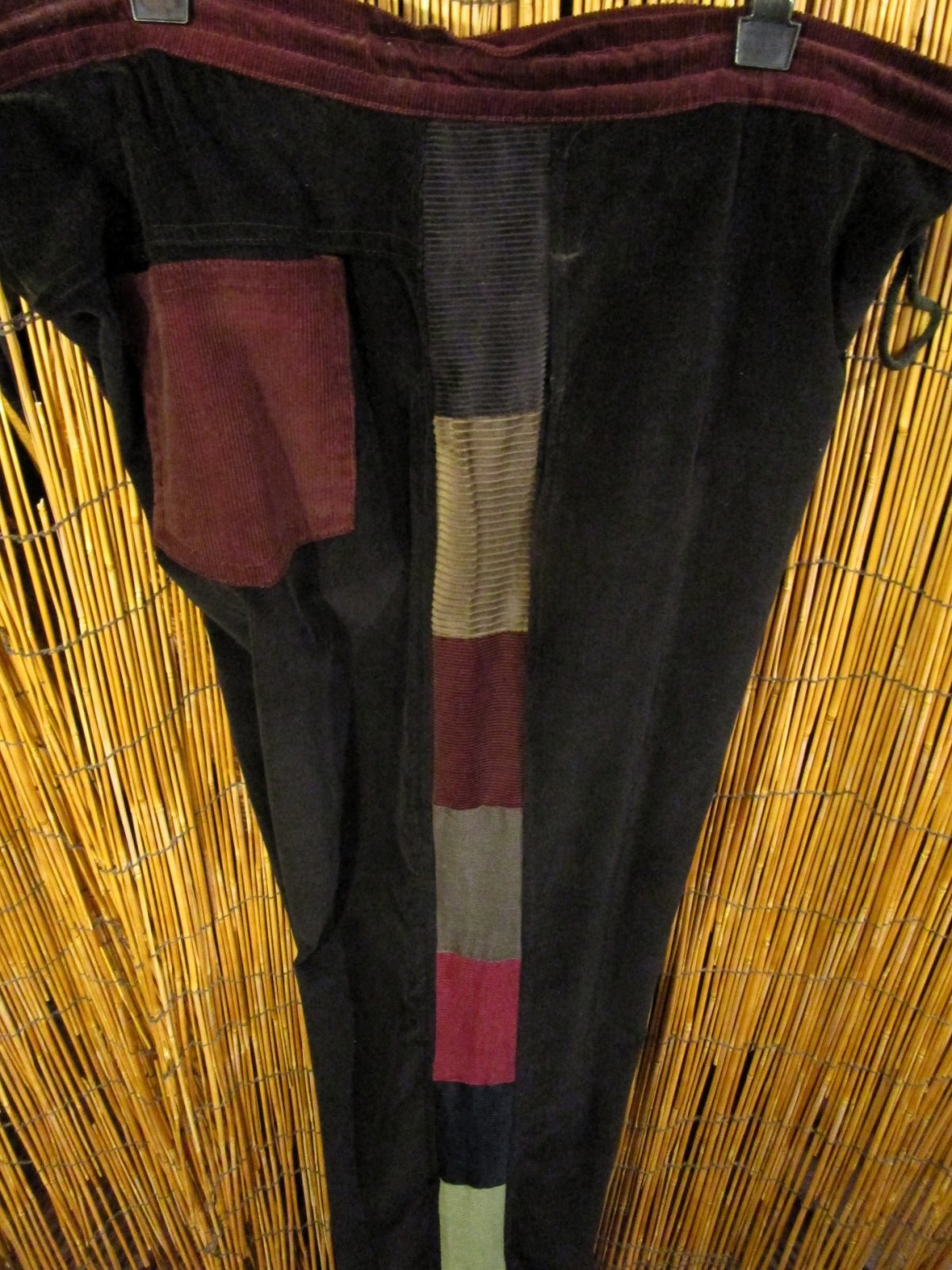 画像7: パッチワーク＊コーデュロイ素材＊ゆったり＊ロングパンツ
