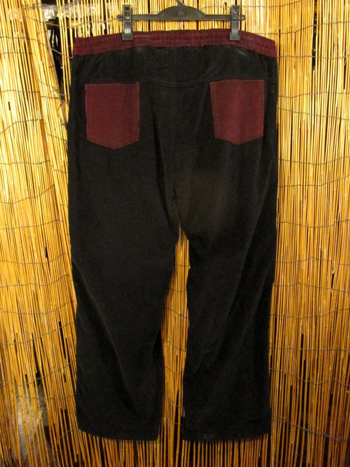 画像9: パッチワーク＊コーデュロイ素材＊ゆったり＊ロングパンツ