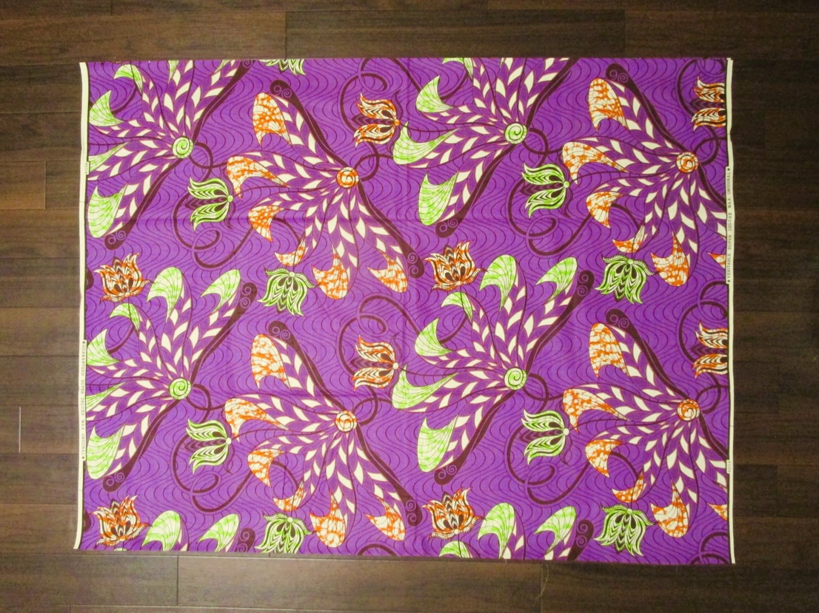 画像: アフリカンプリント生地 パーニュ