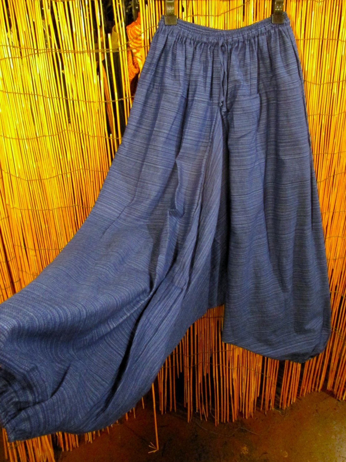 画像3: 二色の糸＊コッン素材＊シンプル＊ふんわり＊サルエルパンツ