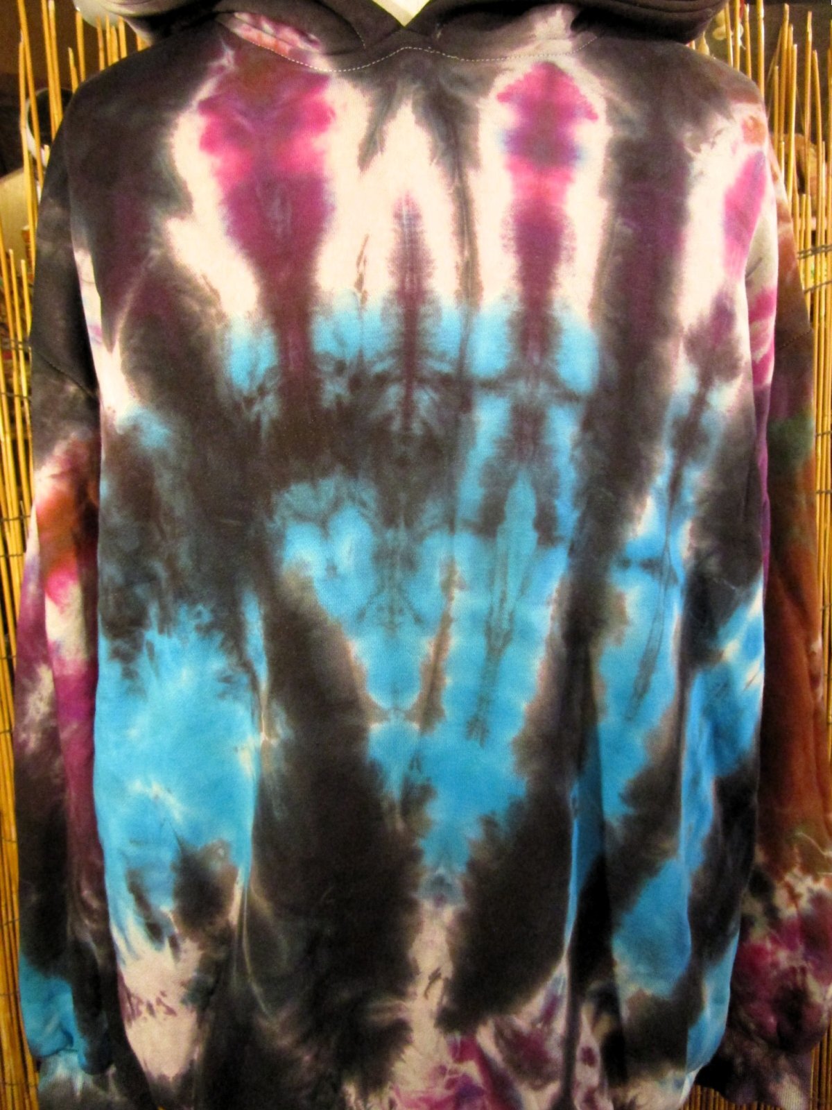 画像: タイダイ染め＊裏起毛＊スウェット生地＊パーカー