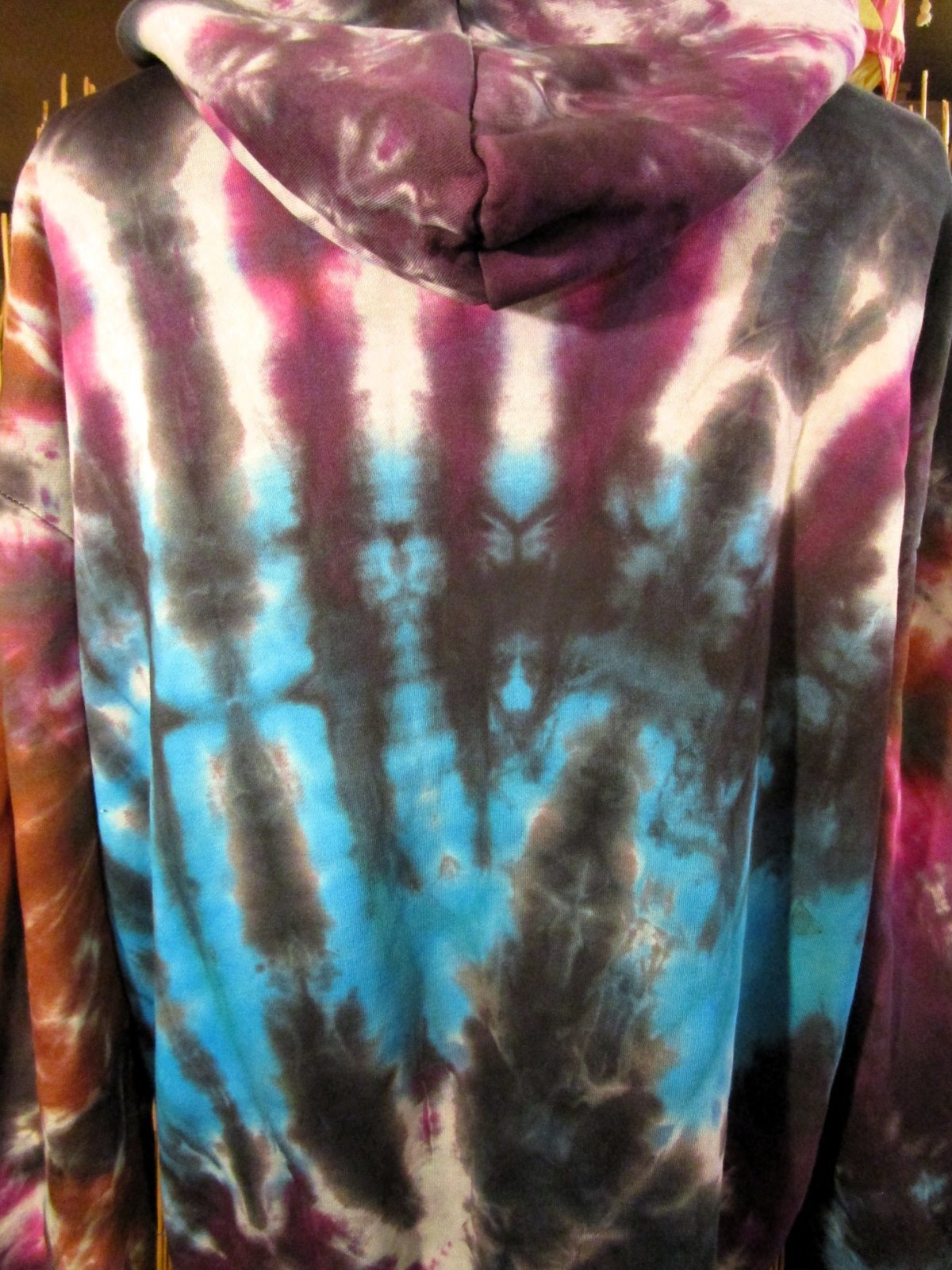 画像: タイダイ染め＊裏起毛＊スウェット生地＊パーカー