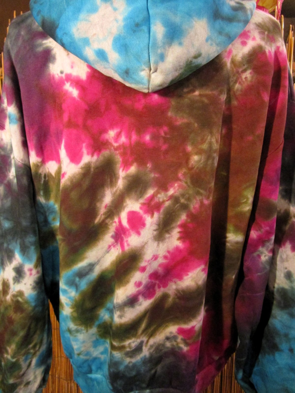 画像: タイダイ染め＊裏起毛＊スウェット生地＊パーカー