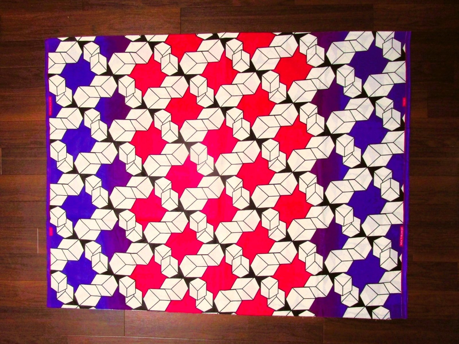 画像: アフリカンプリント生地 パーニュ