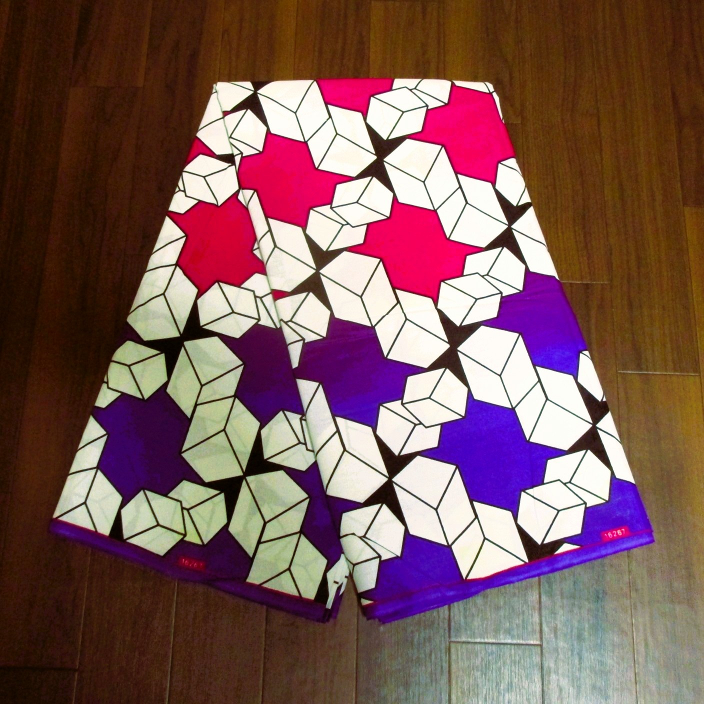 画像2: アフリカンプリント生地 パーニュ