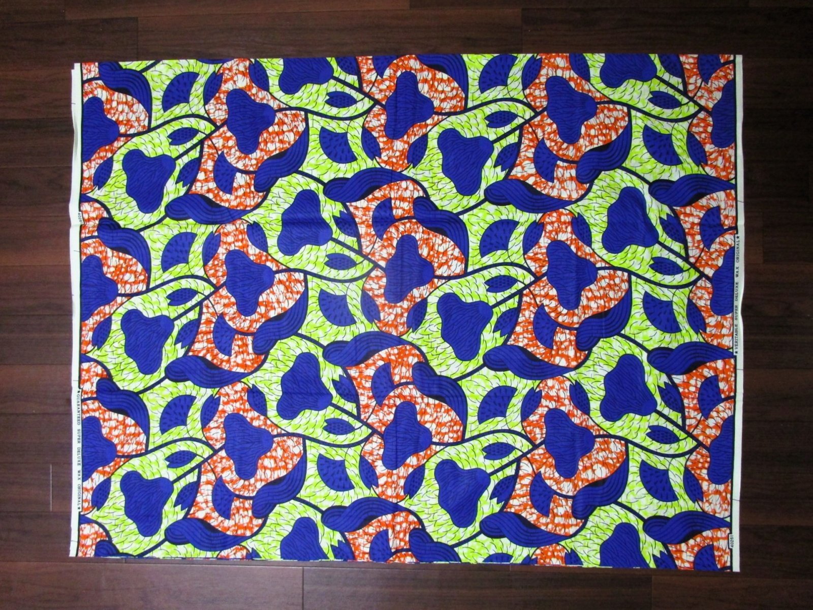 画像: アフリカンプリント生地 パーニュ