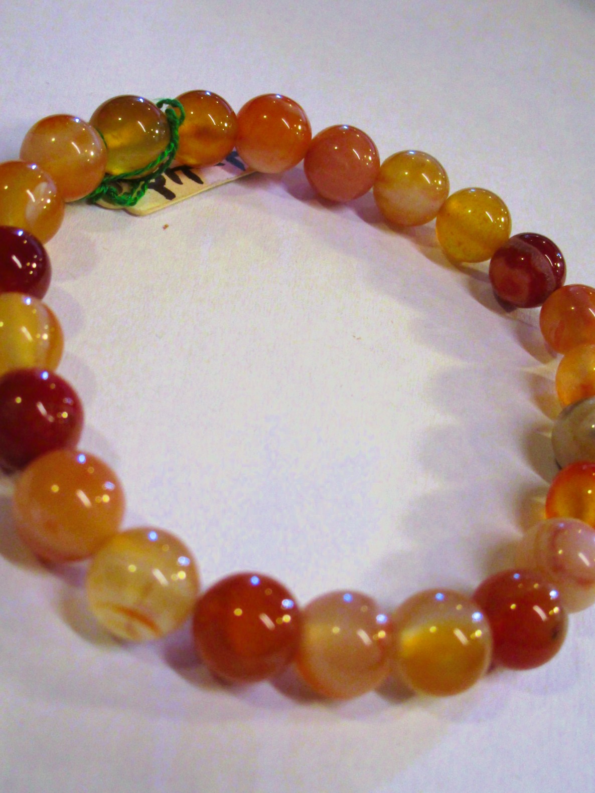 画像3: 【アゲート】１０mm＊天然石＊数珠タイプ＊ブレスレット