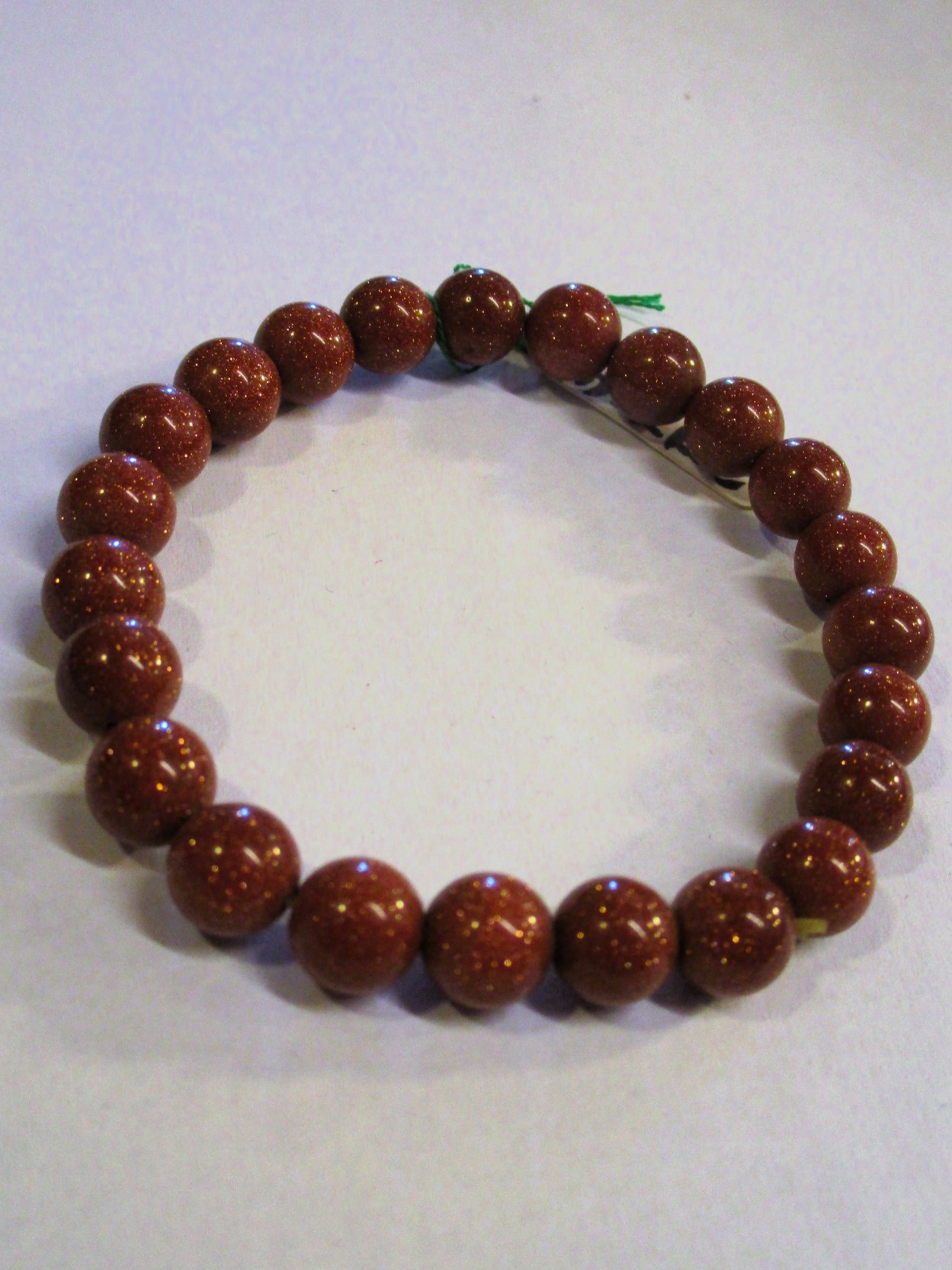 画像2: 【サンストーン】８mm＊天然石＊数珠タイプ＊ブレスレット