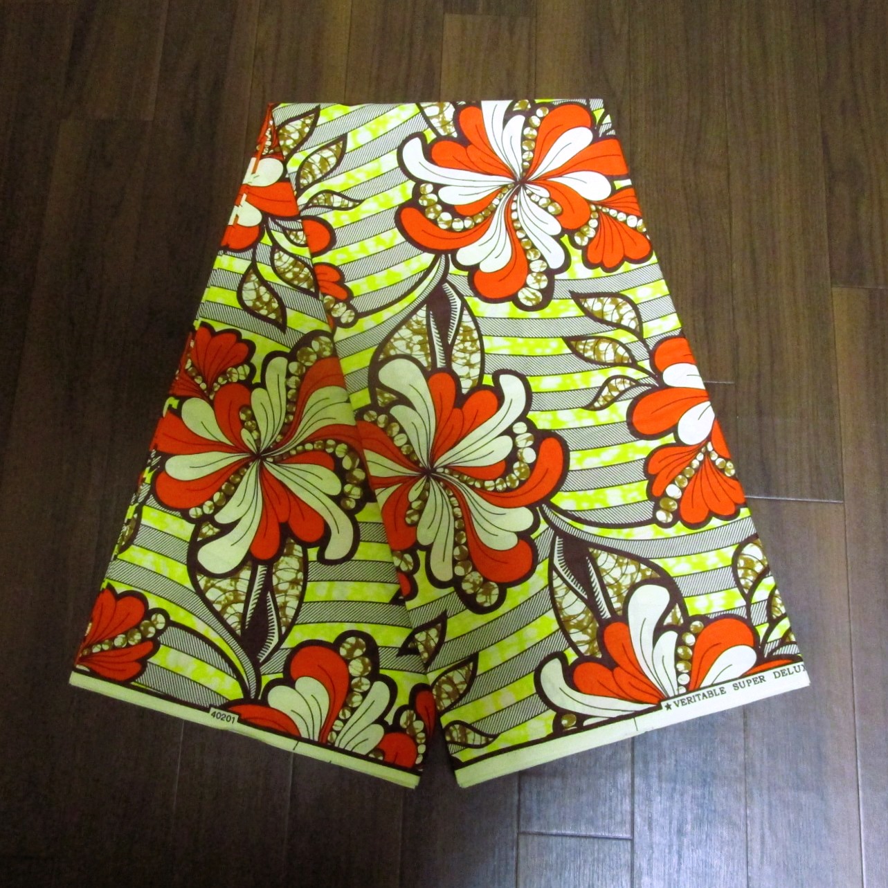 画像2: アフリカンプリント生地 パーニュ