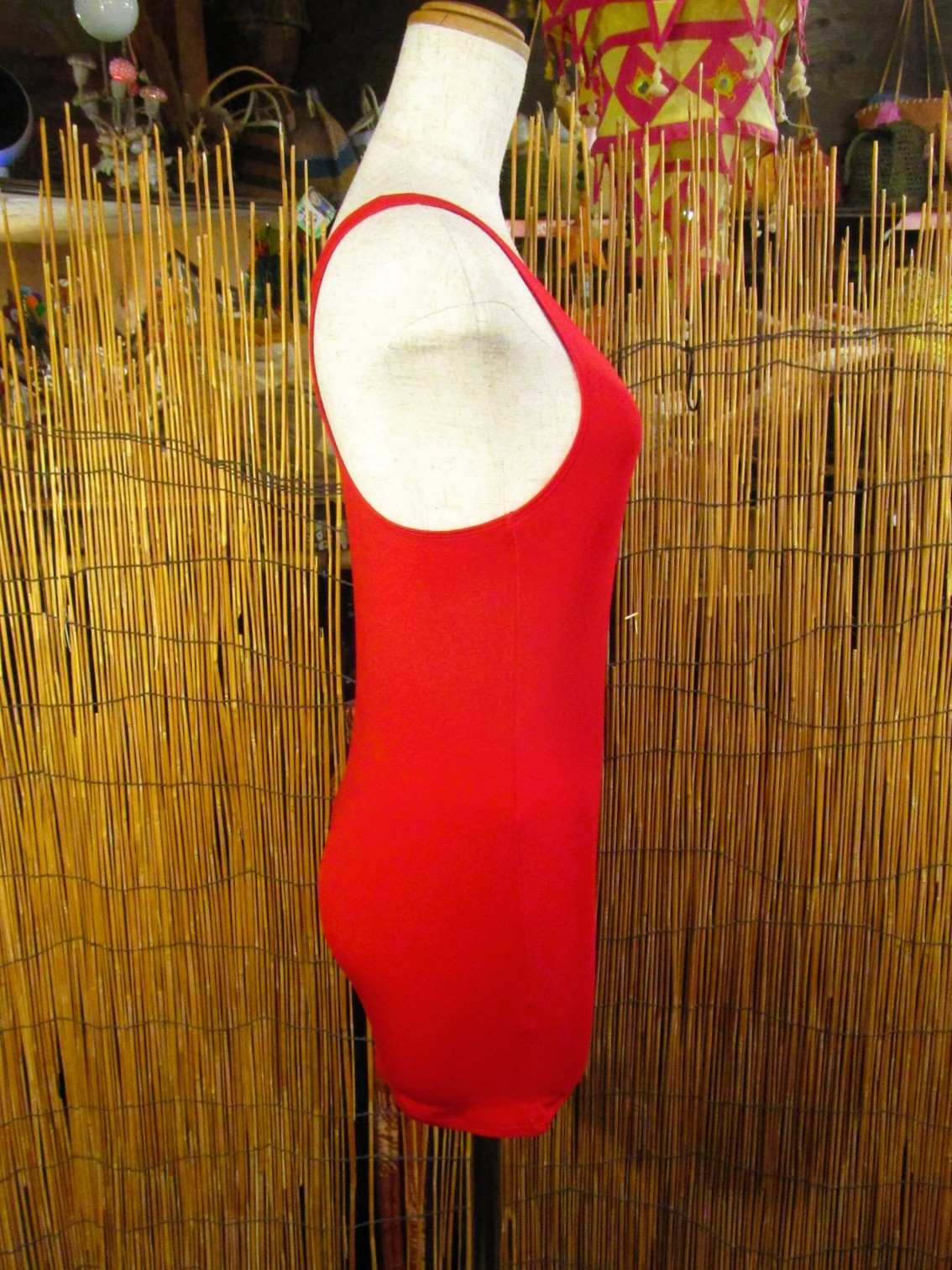 画像2: スパンデックス混合＊レーヨン素材＊ストレッチ＊無地＊マッチョ＊タンクトップ