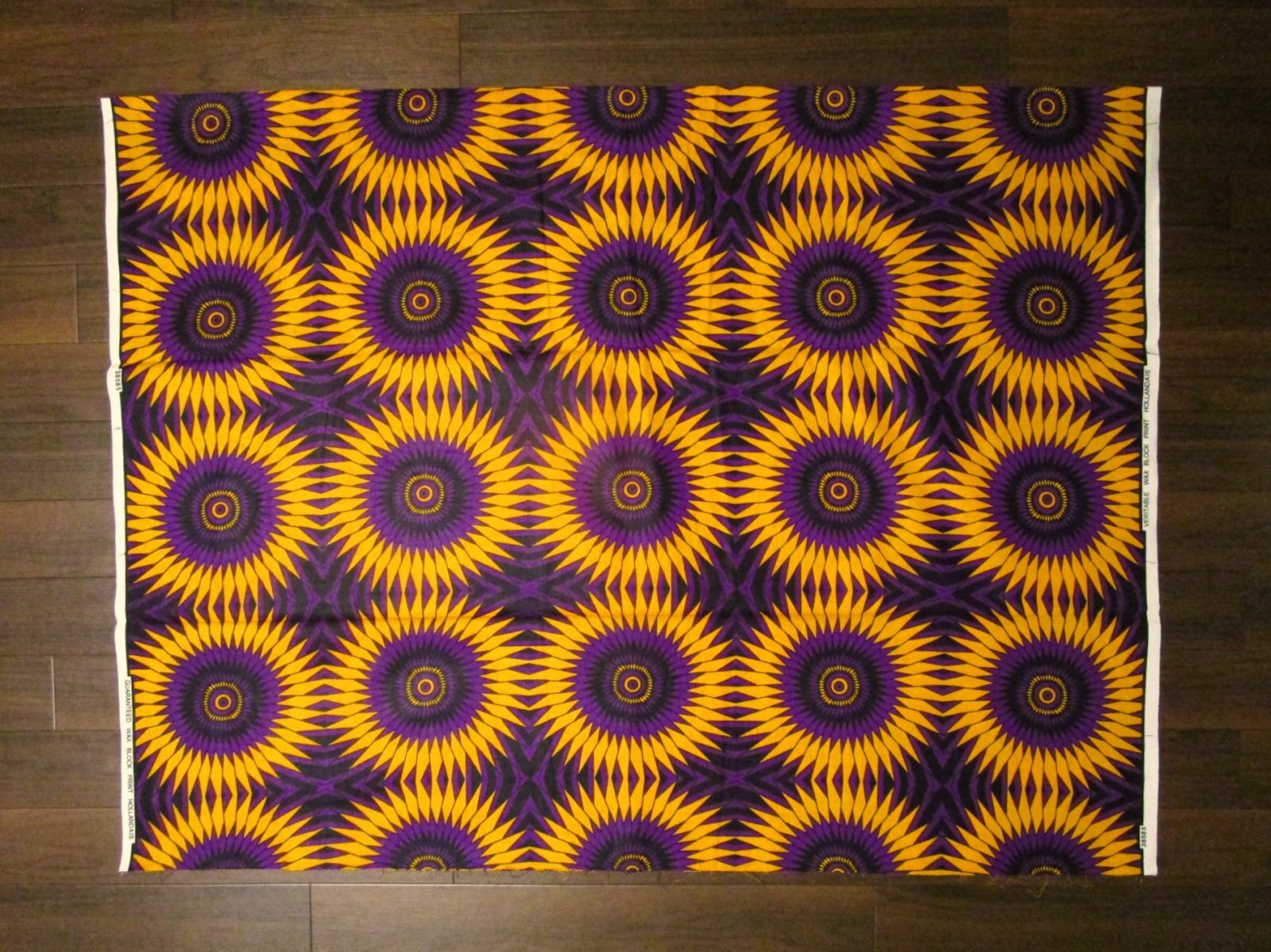 画像: アフリカンプリント生地 パーニュ