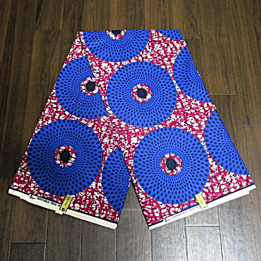 画像2: アフリカンプリント生地 パーニュ