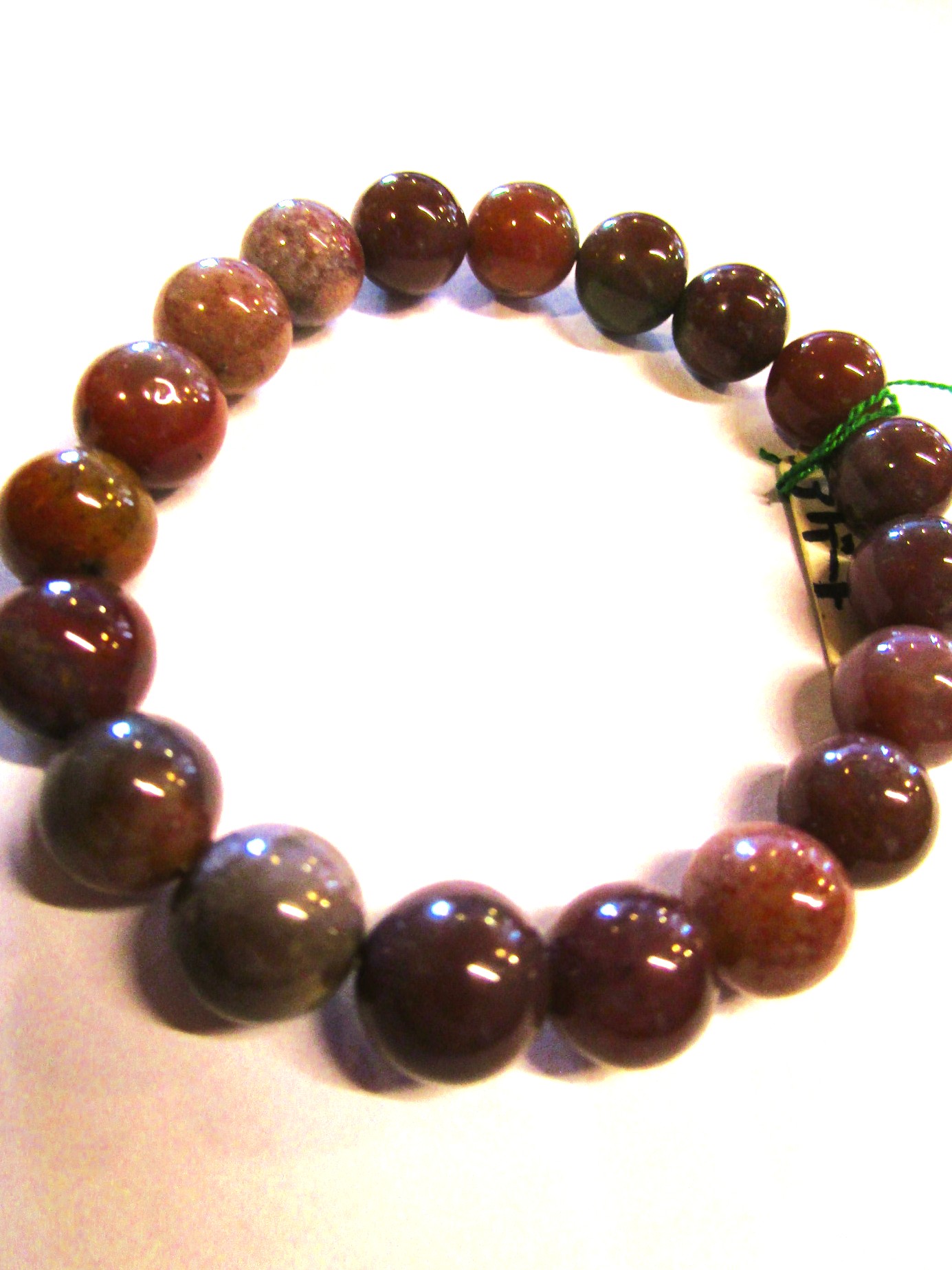 画像3: 【アゲート】１０mm＊天然石＊数珠タイプ＊ブレスレット